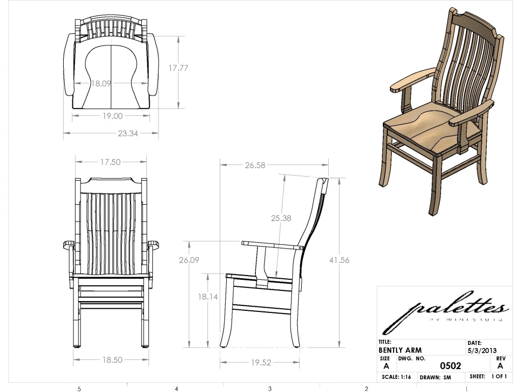 Bently Arm Chair - image 3